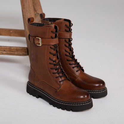 COPENHAGEN SHOES THE MOON Boots 0241 COGNAC