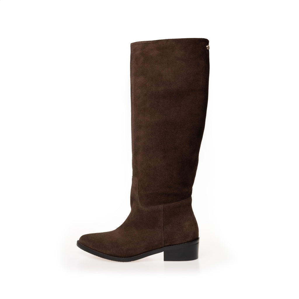 COPENHAGEN SHOES THE NOTE BOOT Long boot 0018 DK BROWN