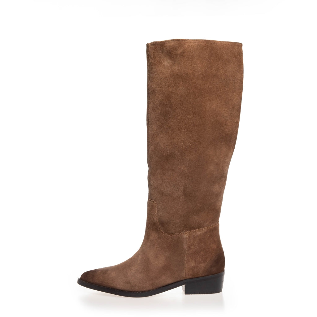 COPENHAGEN SHOES THE NOTE BOOT Long boot 0241 COGNAC