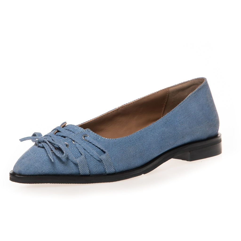 COPENHAGEN SHOES THE NUMBER - DENIM Ballet flats 0025 BLUE
