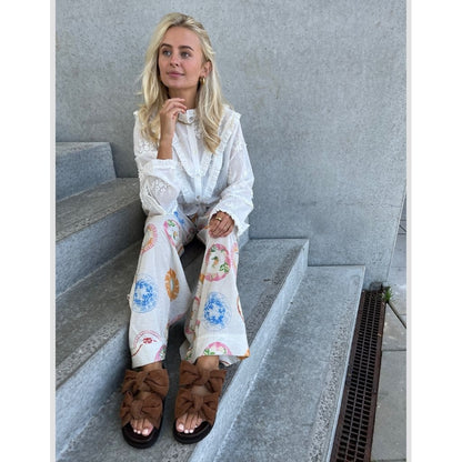 STORIES FROM THE ATELIER by COPENHAGENSHOES THE PALM PANTS PANTS 440 MULTI PRINT