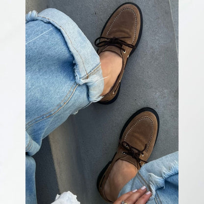 COPENHAGEN SHOES THE PASSION SHOE SUEDE Boat Shoe 125 TAN