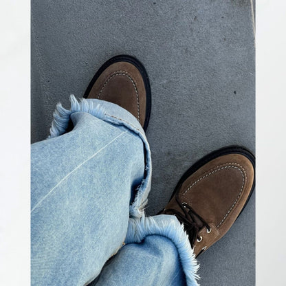 COPENHAGEN SHOES THE PASSION SHOE SUEDE Boat Shoe 125 TAN