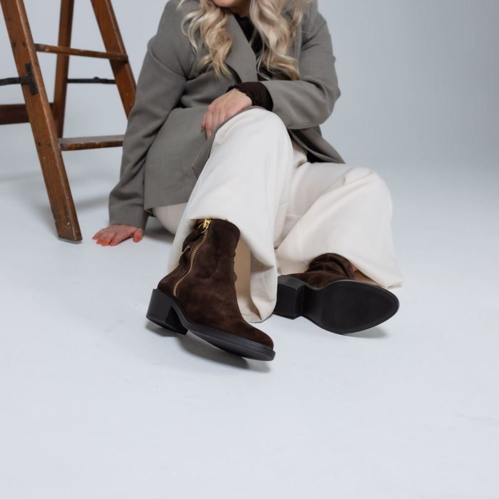 COPENHAGEN SHOES THE SOUND S. Boots 004 Dark brown
