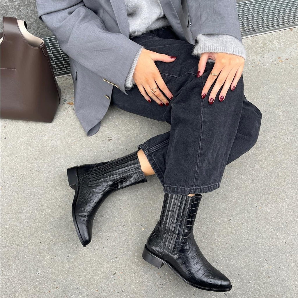 COPENHAGEN SHOES THE STATEMENT Boots 0001 BLACK