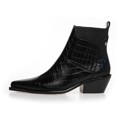 COPENHAGEN SHOES THE WALKING BOOT - LEATHER Boots 0001 BLACK
