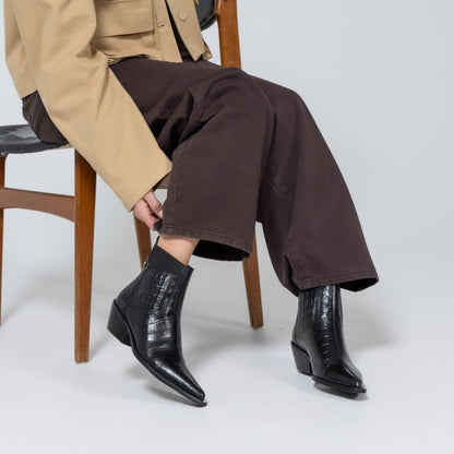 COPENHAGEN SHOES THE WALKING BOOT - LEATHER Boots 0001 BLACK