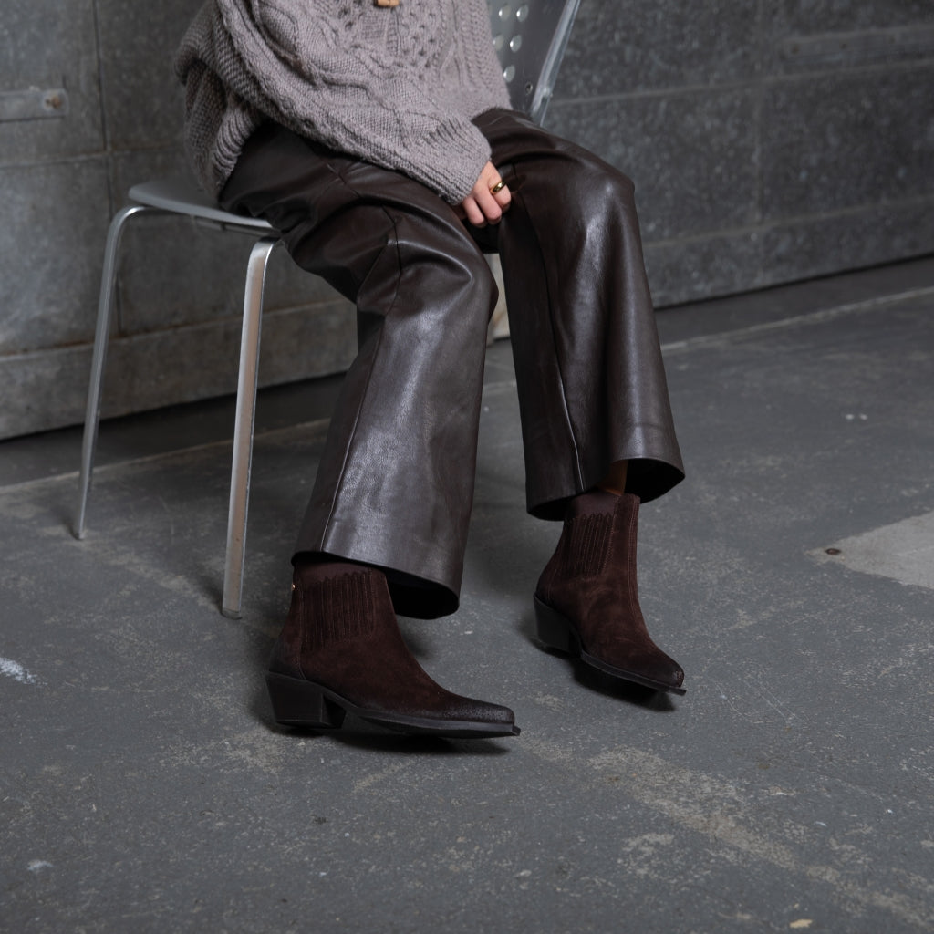 COPENHAGEN SHOES THE WALKING BOOT S Boots 0018 DK BROWN