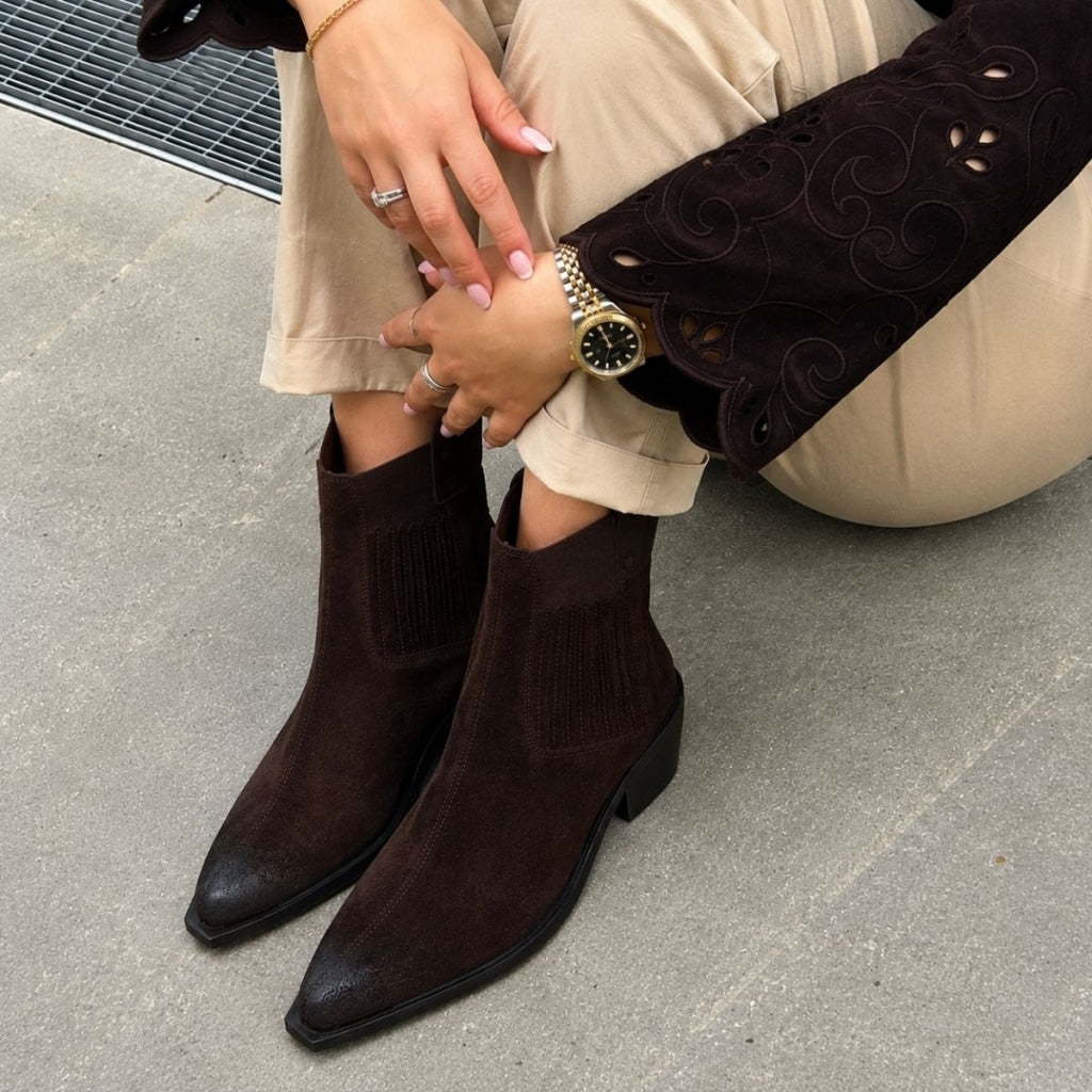 COPENHAGEN SHOES THE WALKING BOOT S Boots 0018 DK BROWN