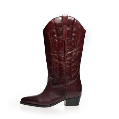 COPENHAGEN SHOES TULIPS Long boot 422 Wine red