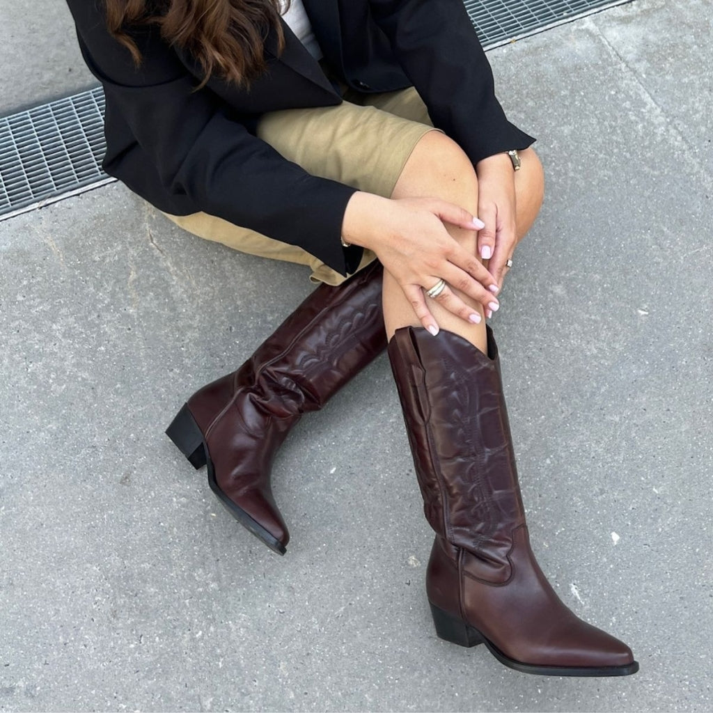 COPENHAGEN SHOES TULIPS Long boot 422 Wine red