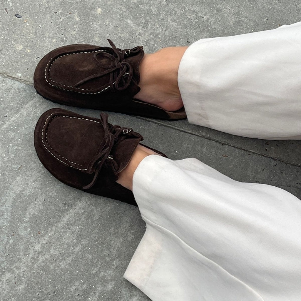 COPENHAGEN SHOES UNIQUE Mules 0018 DK BROWN
