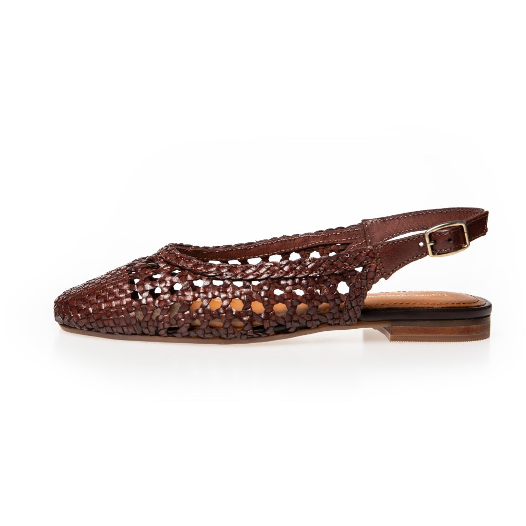 COPENHAGEN SHOES VALERIE Ballet flats 0018 DK BROWN