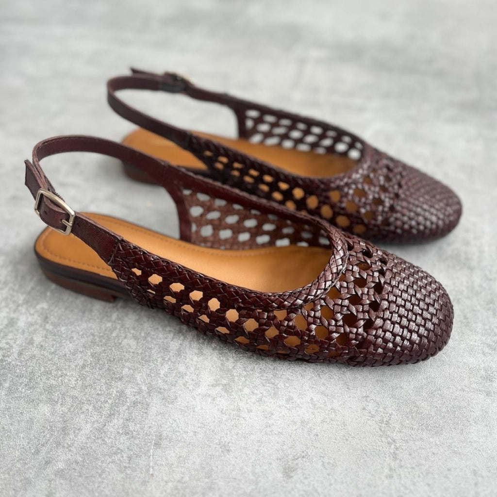 COPENHAGEN SHOES VALERIE Ballet flats 0018 DK BROWN