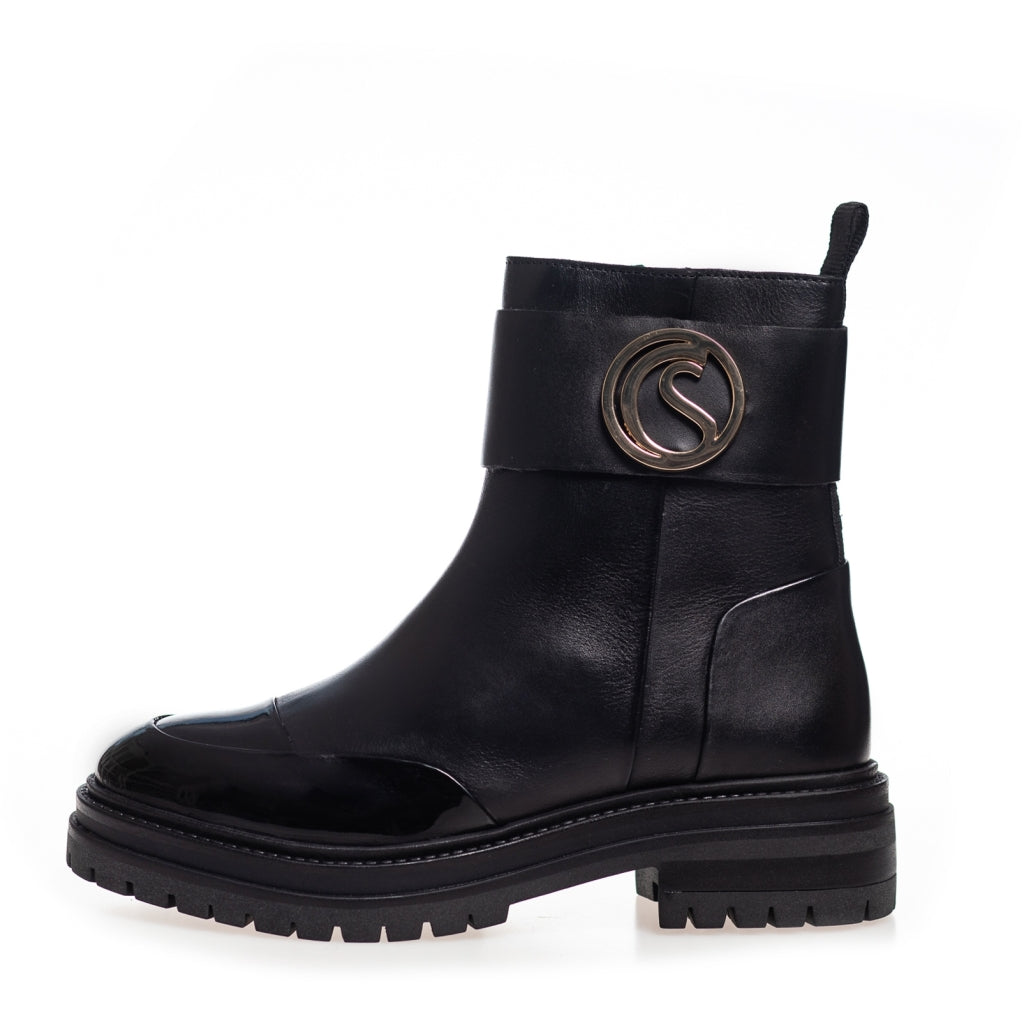 COPENHAGEN SHOES WINDY Boots 0011 BLACK PATENT