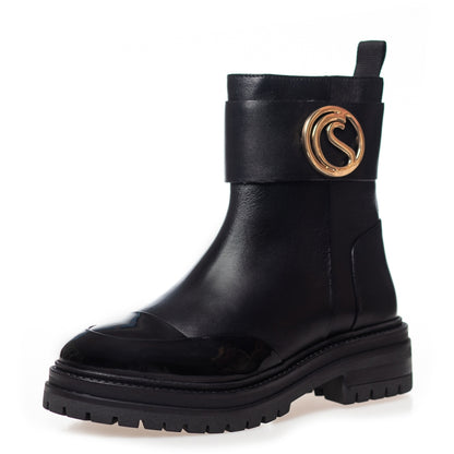 COPENHAGEN SHOES WINDY Boots 0011 BLACK PATENT