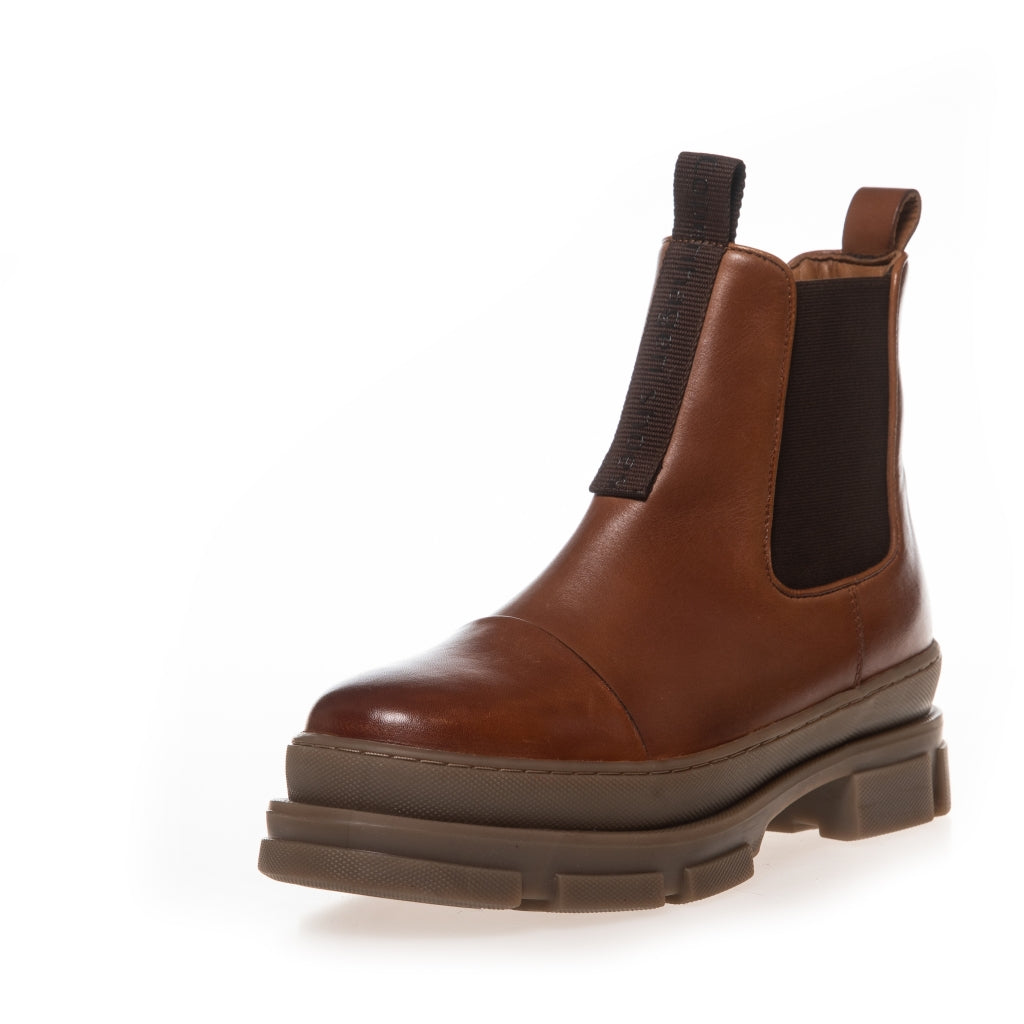 COPENHAGEN SHOES YOU AND ME LOW Boots 0241 COGNAC