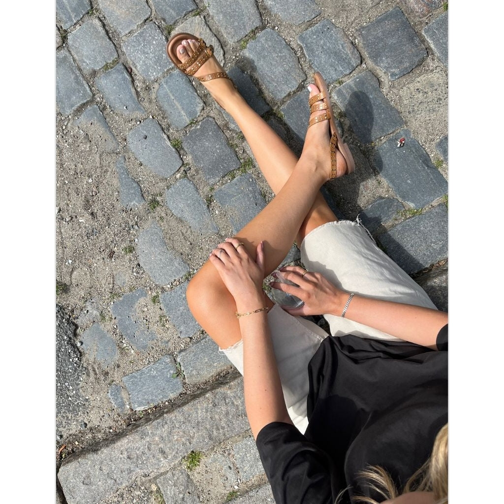 COPENHAGEN SHOES ZOE Sandals 0241 COGNAC