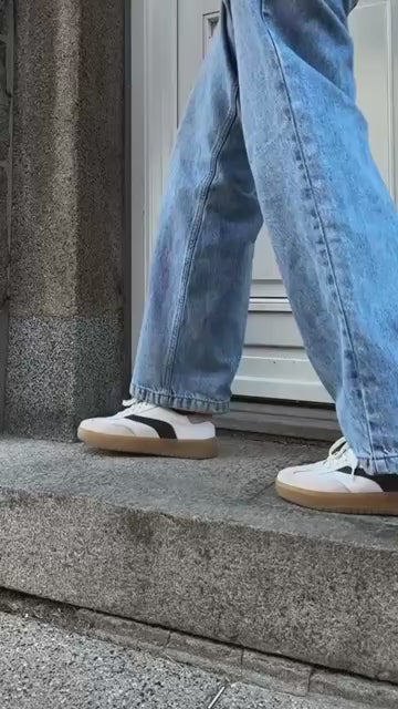 COPENHAGEN SHOES THE POWER SNEAK Sneakers 0022 WHITE-DK.ARMY-PEACH