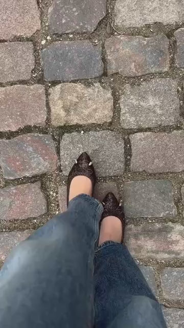 COPENHAGEN SHOES ON MY LOVE GOLD Ballet flats 0051 GOLD