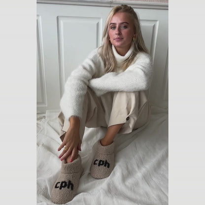COPENHAGEN SHOES MY MOMENTS Slippers 0002 BEIGE