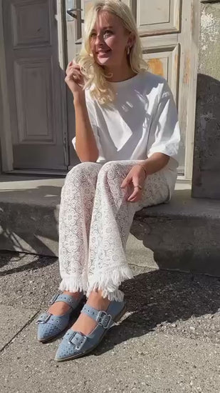COPENHAGEN SHOES FUTURE VIBES - BLUE DENIM Ballet flats 0740 BLUE DENIM