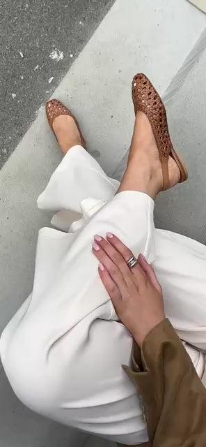 COPENHAGEN SHOES AS THE SEA Ballet flats 0241 COGNAC