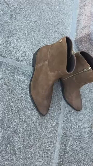 COPENHAGEN SHOES THE NOTE BOOT LOW S Boots 0241 COGNAC