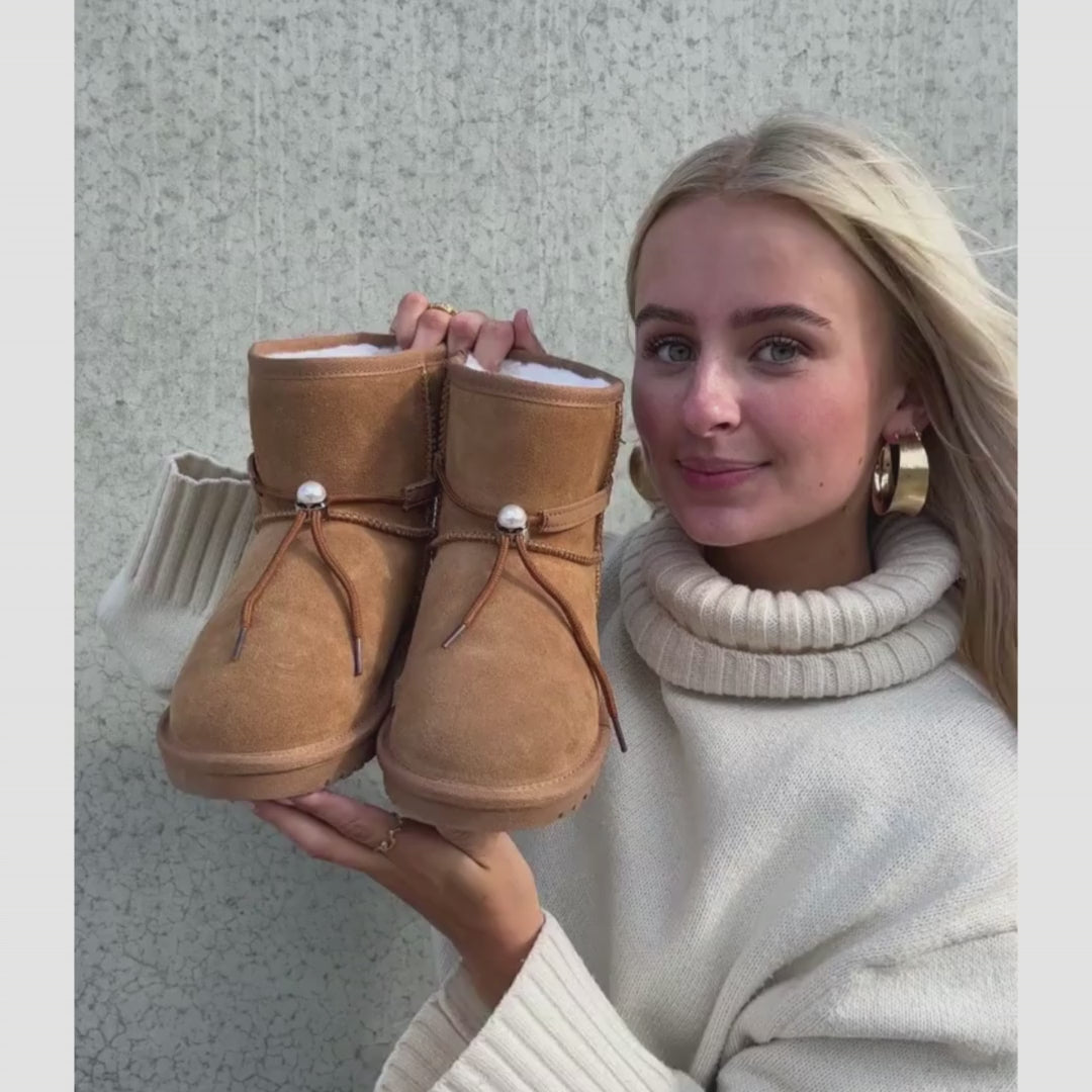 COPENHAGEN SHOES YOU ROCK GIRL Boots 0138 CAMEL
