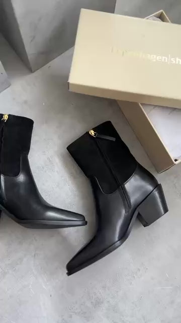 COPENHAGEN SHOES CAN YOU DREAM Boots 0001 BLACK