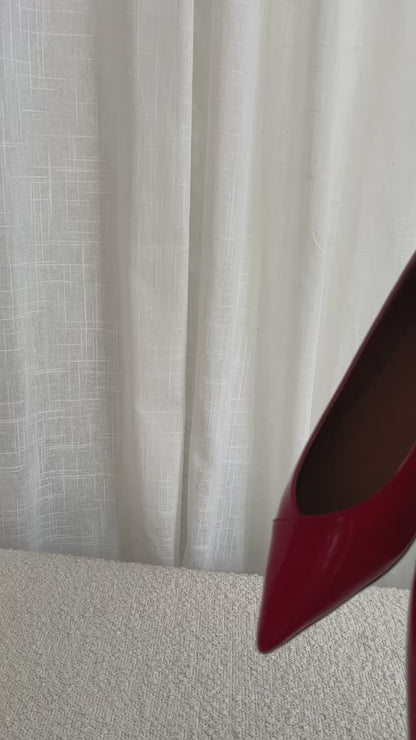COPENHAGEN SHOES MAKE PASSION PATENT Ballet flats 124 RED PATENT