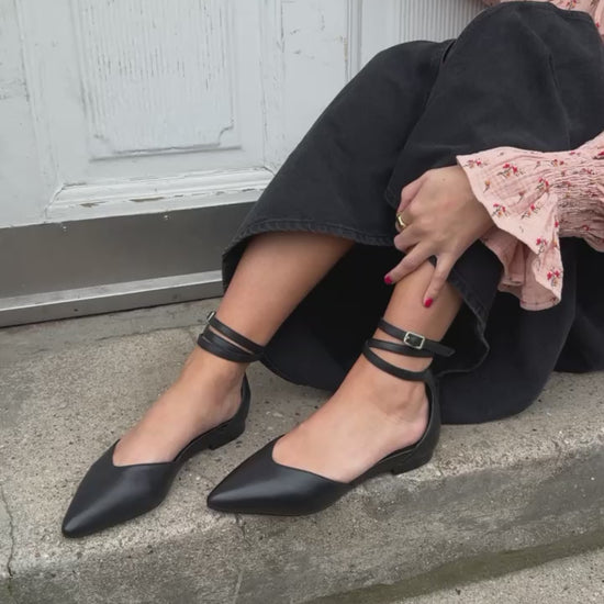 COPENHAGEN SHOES FLOWER CHILD Ballet flats 0001 BLACK
