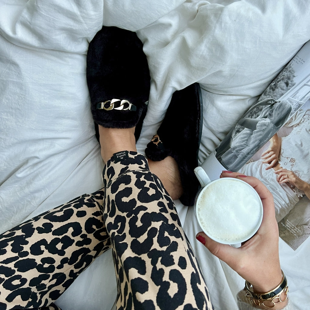 COPENHAGEN SHOES HERSELF 2022 Slippers 0001 BLACK