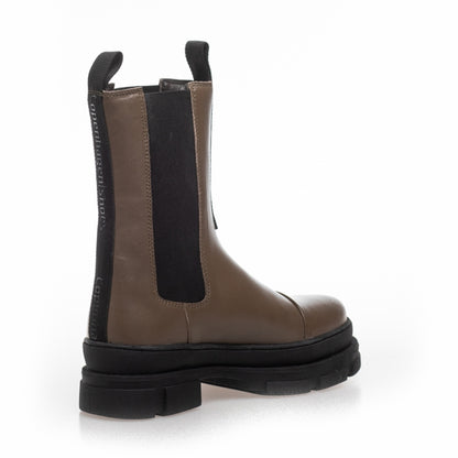 COPENHAGEN SHOES YOU AND ME MID Boots 1203 DK TAUPE (ARMY)